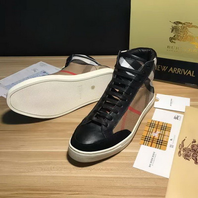 Burberry High-Top Fashion Men Shoes--009